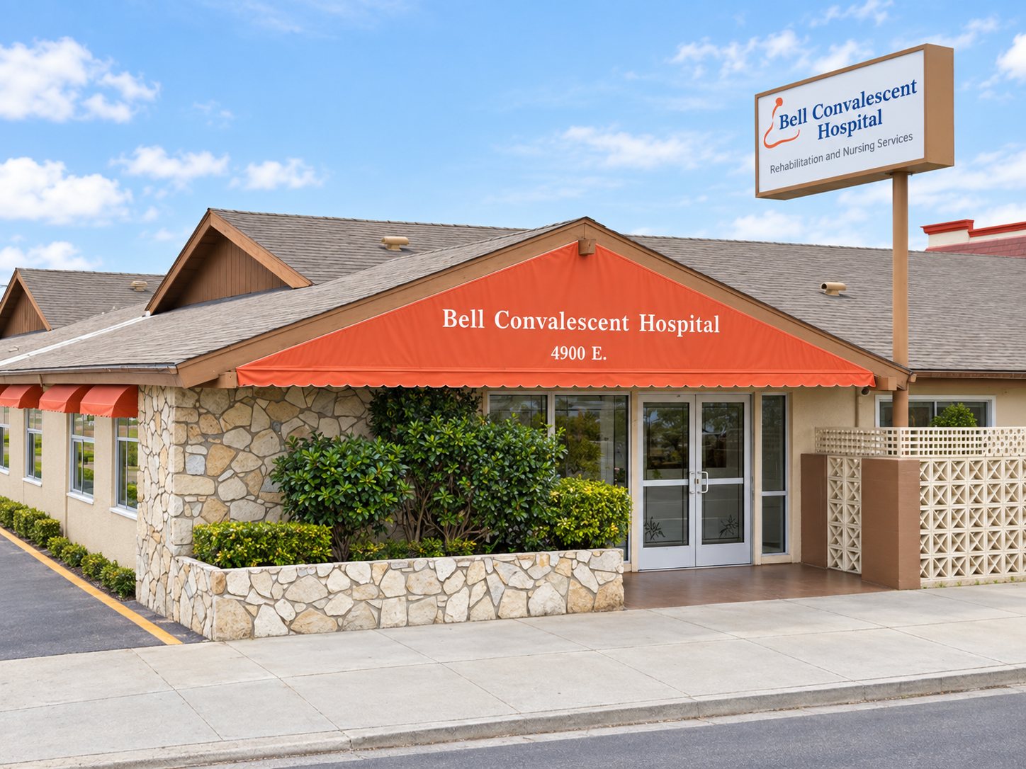 Exterior of Bell Convalescent Hospital