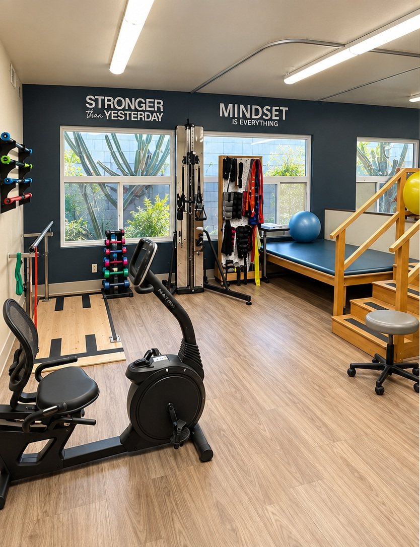 Bell Convalescent Hospital rehabilitation therapy gym